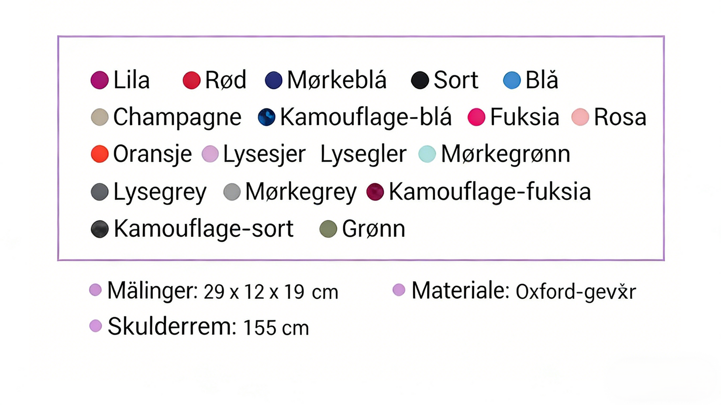 🔥Siste dag: 48% rabatt! ⏰👜Motehåndveske med tyverisikring🎁