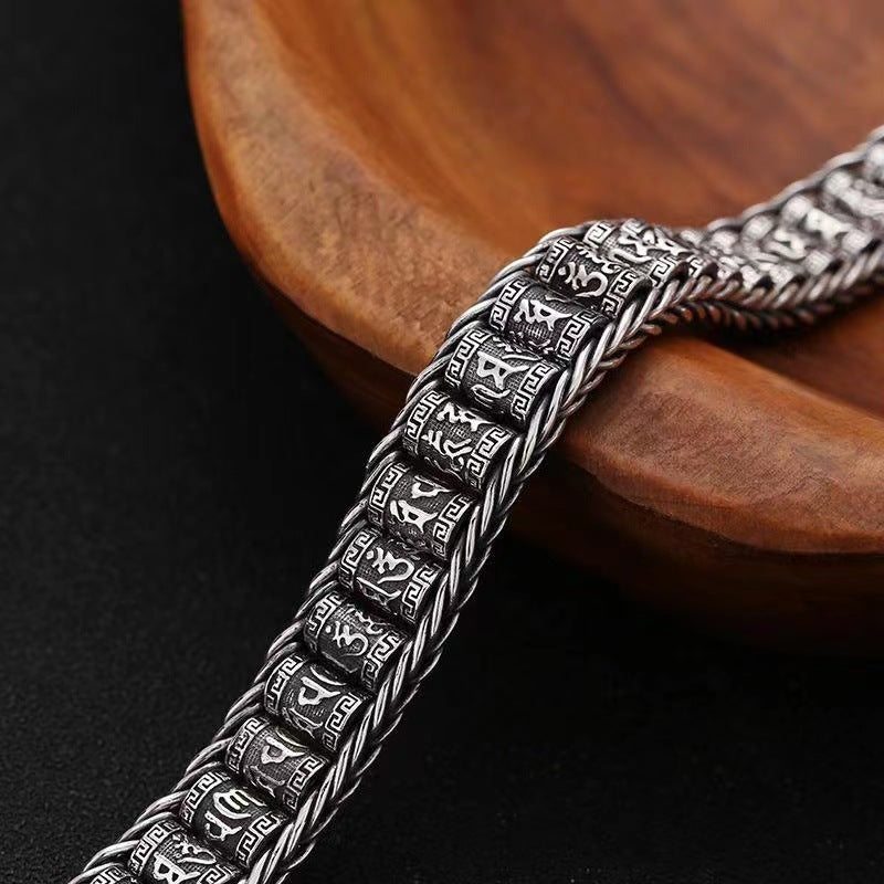 đ„ Valentinsdagsrabatt 48 %đ„Lucky Prayer Wheel ArmbĂ„nd