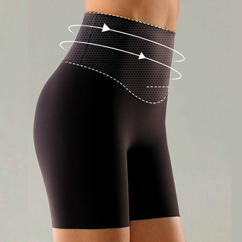 🎉Julesalg - 50 % RABATT🍑Treningsshorts med høy midje for rumpeløfting til dame🍑 - Form og slå med stil! 🏋