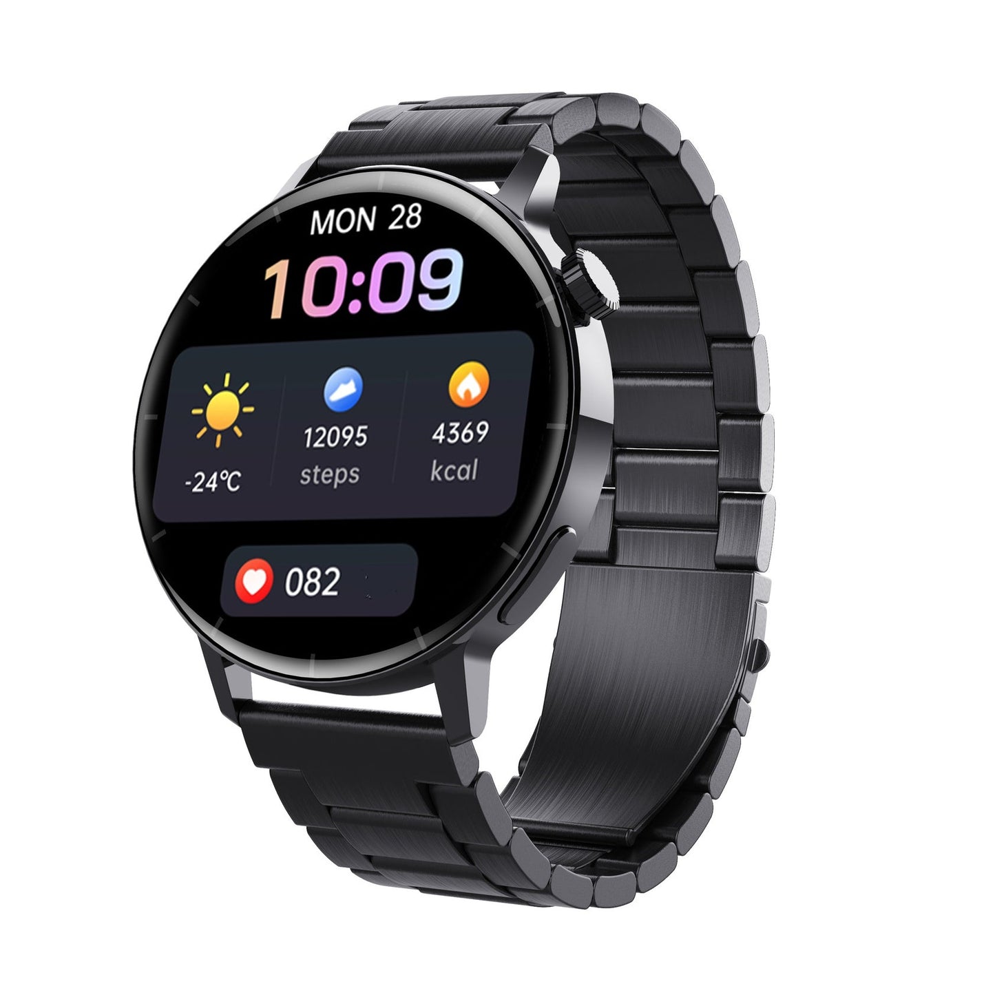 🔥48 % RABATT I BEGRENSET TID | Multifunksjonell Bluetooth-smartklokke ✅ Full helseovervåking døgnet rundt