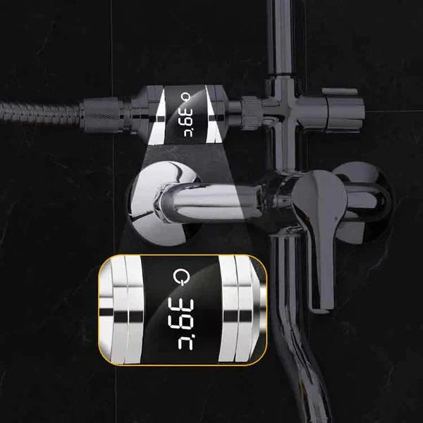 Sikker og behagelig dusjtermometer