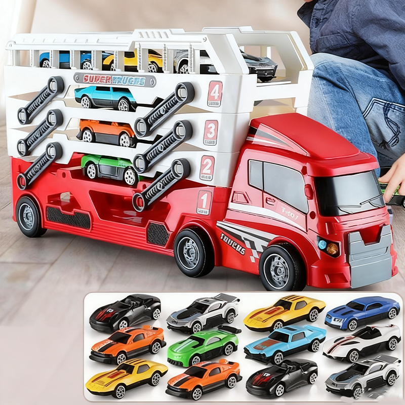 🔥Christmas Sale! 🎄 | Offers-Foldable 4 Layer Race Track Carrier