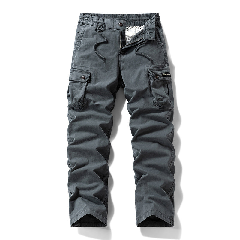 👖 48 % RABATT NÅ! 🛠️ Taktiske cargobukser i bomull – mange lommer, forsterkede sømmer og justerbar midje 👖🪖