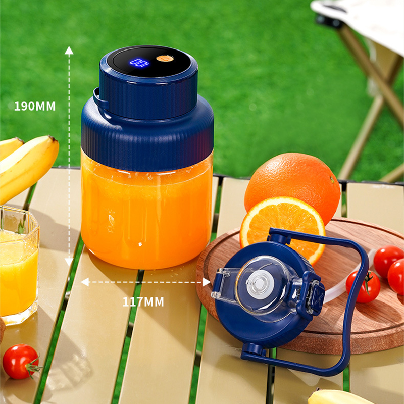 🍹Bærbar blender med en kapasitet på 1300 ml