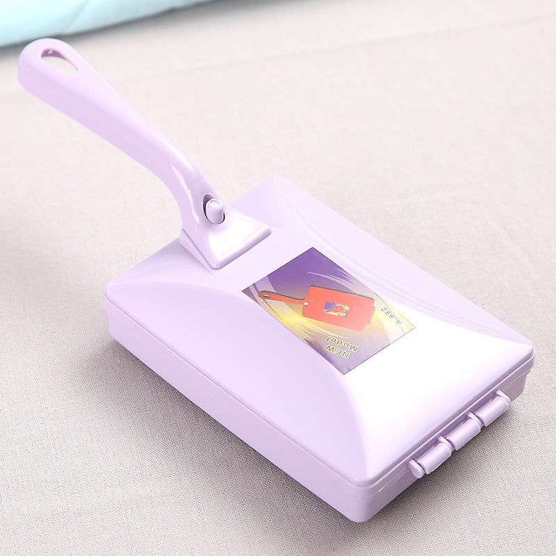 Handheld Double Roller Carpet Brush - Effortless Cleaning, Pet Hair Remover