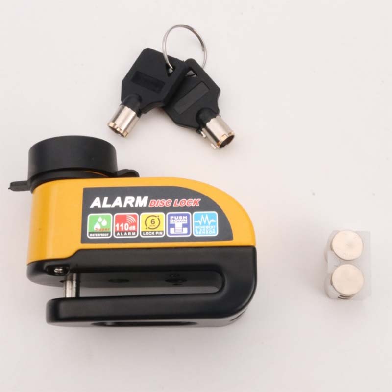 đSpring Awakening: 48 % rabatt!đ110 dB Alarm Penetrerende LĂ„s â Robust og Vanntett â For Motorsykler, Scootere og Elscootere â Tyverisikring med Bevegelsessensor â Inkluderer Reservebatterier