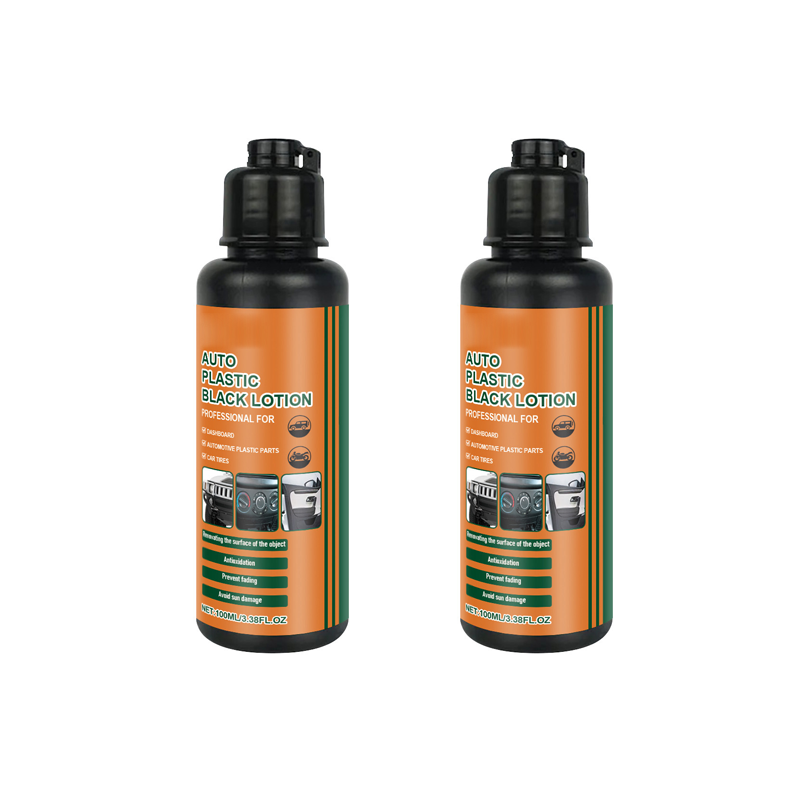 📢📢48 % rabatt!! 🚗✨Multifunksjonelt svart poleringsprodukt for plastbiler🛡️