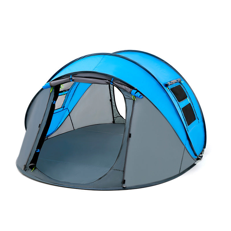 🏕️ 48 % rabatt! ⛺ Vanntett popup-telt for familier som kan slås opp umiddelbart
