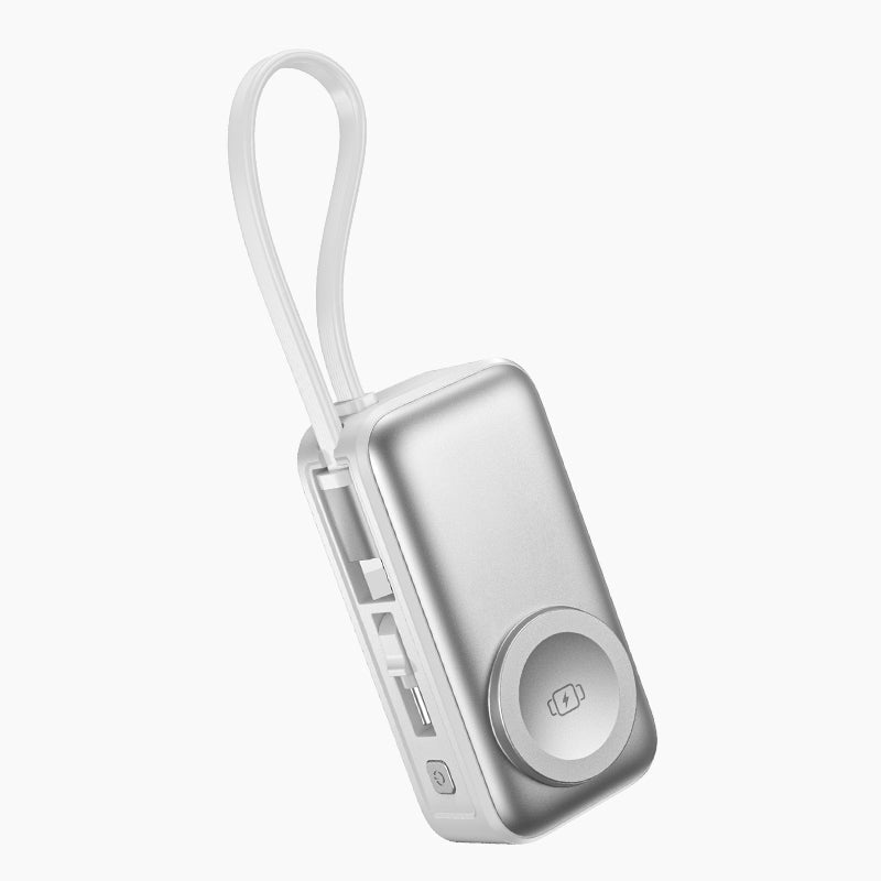 3-i-1 magnetisk trådløs powerbank
