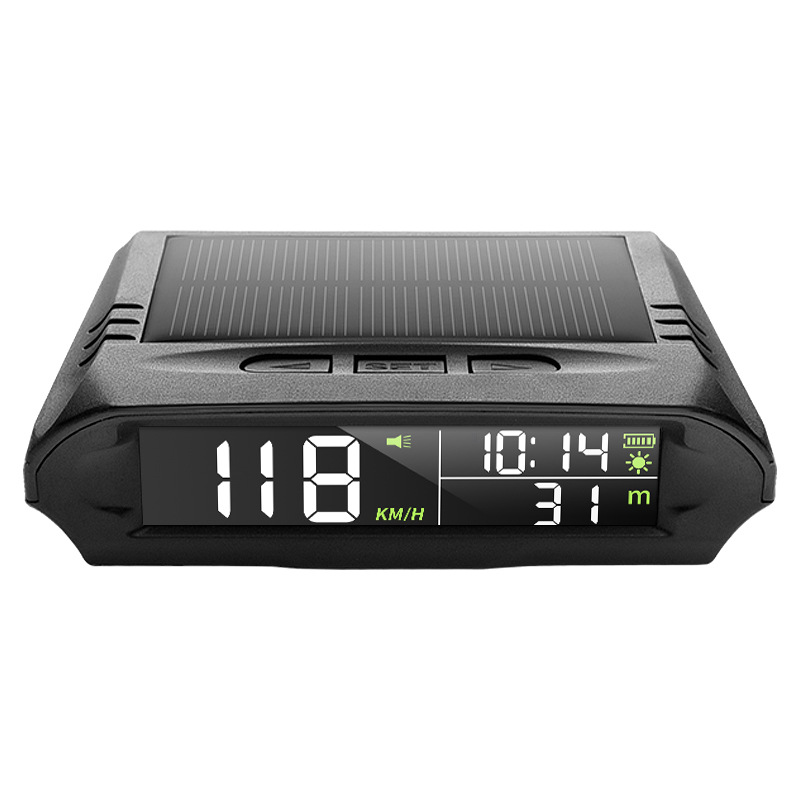 🚗 50 % RABATT NÅ! ☀️ Solcelledrevet GPS-display til bil – dobbel lading, smart lysstyrke og fartsvarsler 🛡️