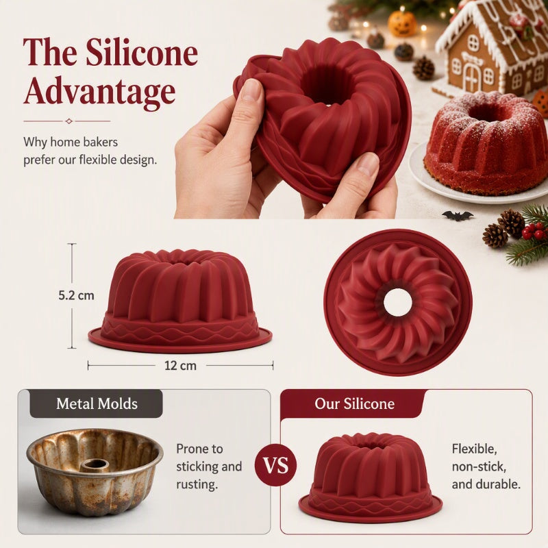 Non-Stick-silikonform til chiffonkake