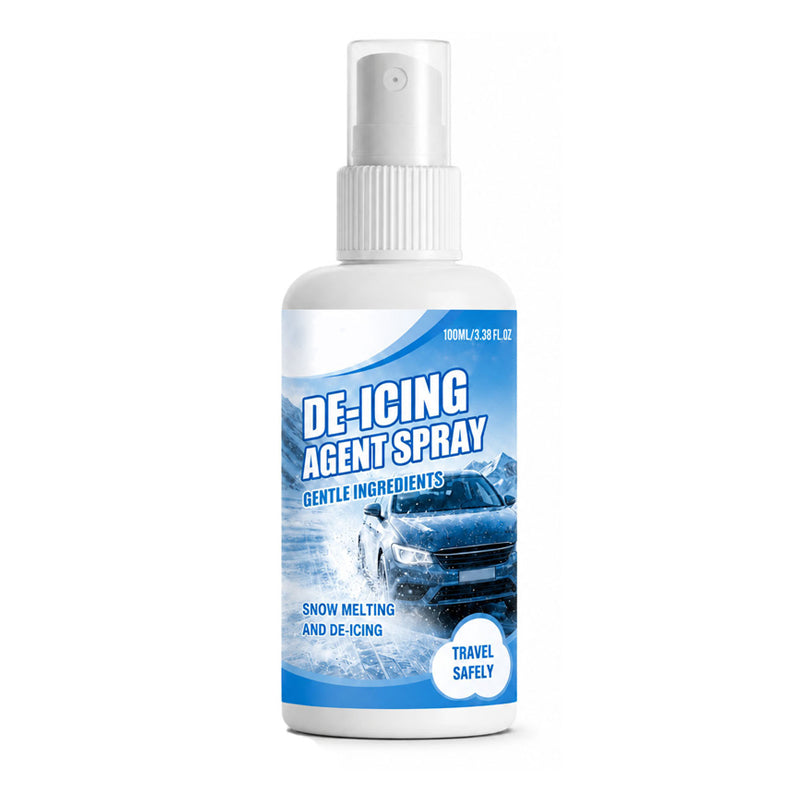 Hurtigvirkende avisingsspray for biler