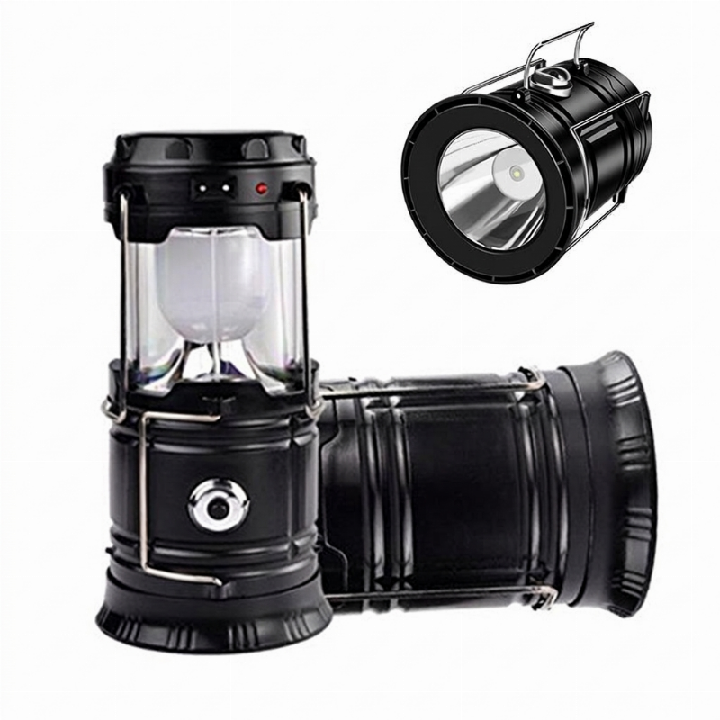 🔥Nå: 50% Rabatt i Begrenset Tid|⛺️ Solcelle Campinglykt – Oppladbar Sammenleggbar LED-lampe – IPX4 Vanntett – Magnetisk Base og Foldbar Krok – for Utendørs og Nødstilfeller ✨🛡️