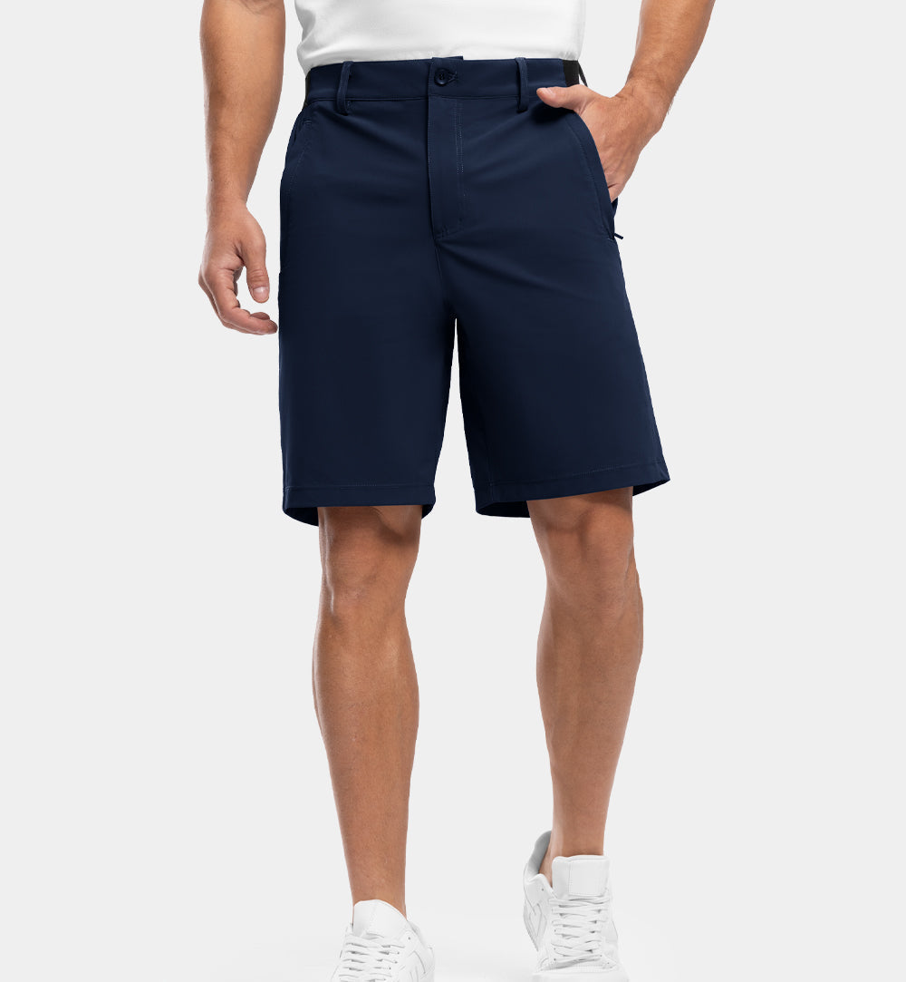 ⏳SISTE DAGS SALG 48 % RABATT!!📢Herre stretch, hurtigtørkende, fritidsgolfshorts til jobb