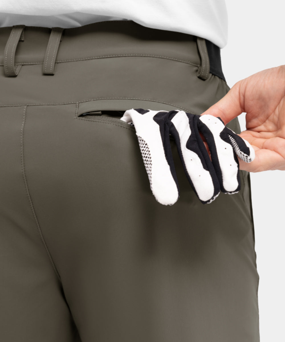⏳SISTE DAGS SALG 48 % RABATT!!📢Herre stretch, hurtigtørkende, fritidsgolfshorts til jobb