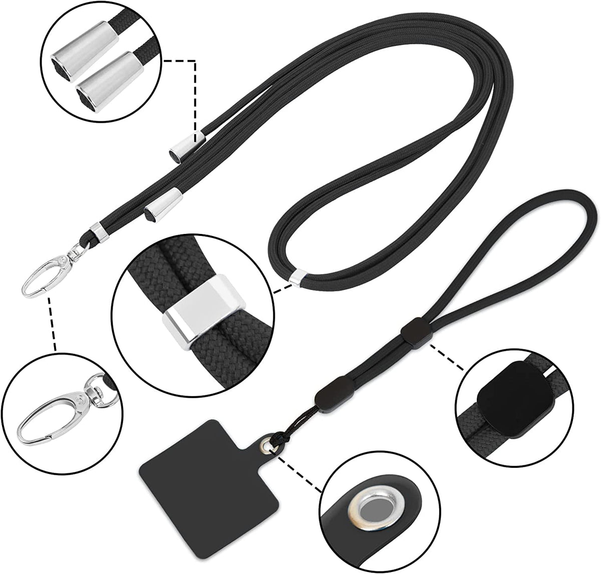 🔥 Kjøp 1, få 1 gratis 🔥 Universelt crossbody-mobilbånd