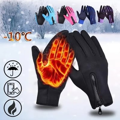 ❄️LSAT DAY SALE 48 % RABATT!!🔥Vanntette termiske hansker med berøringsskjerm🧤