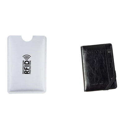 RFID-blokkerende ermer for kredittkort