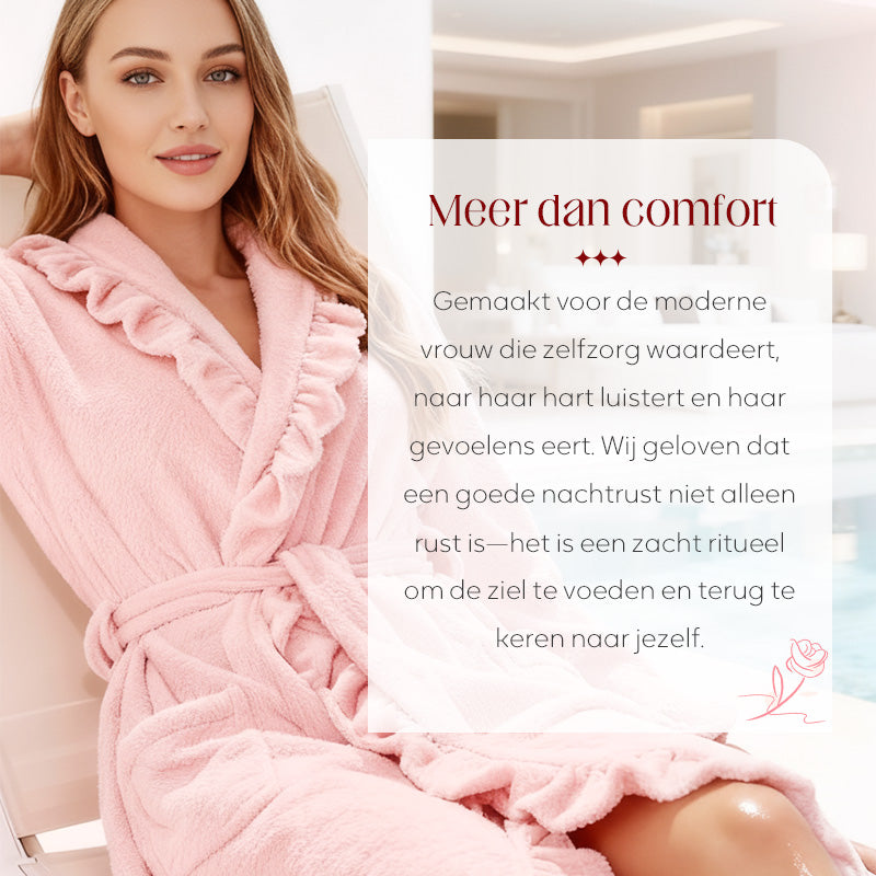 🔥✨Myk og luftig badekåpe 🧖♀️ – Hudvennlig stoff, behagelig varme etter dusjing