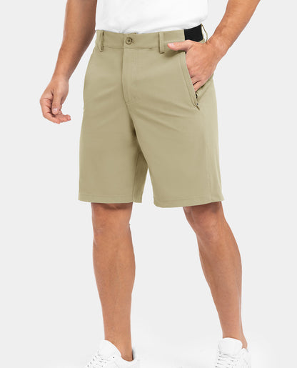 ⏳SISTE DAGS SALG 48 % RABATT!!📢Herre stretch, hurtigtørkende, fritidsgolfshorts til jobb