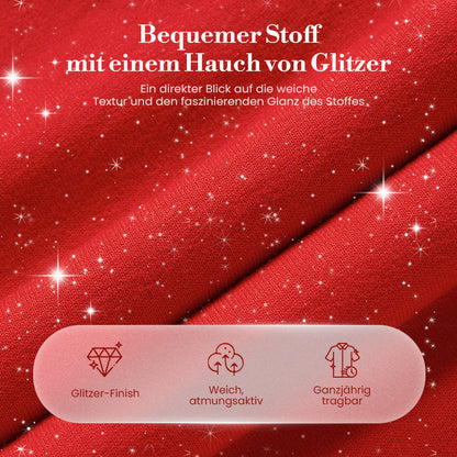 ⌛ Bare 3 dager igjen – 48 % rabatt på alt! ⏰Damesett med glitter: genser og bukse