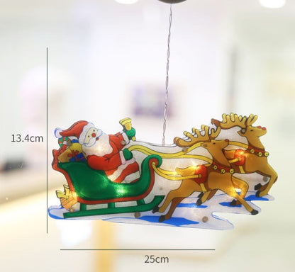 🎄🎅Forhåndsbestille til jul 💖Få et overraskelsestilbud - Heng opp julelys i vinduene