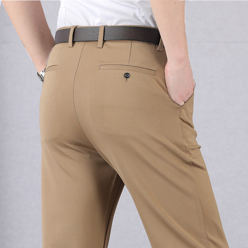 👖Klassisk Herrebukse med Høy Stretch