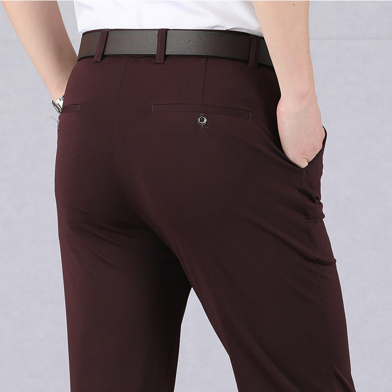 👖Klassisk Herrebukse med Høy Stretch