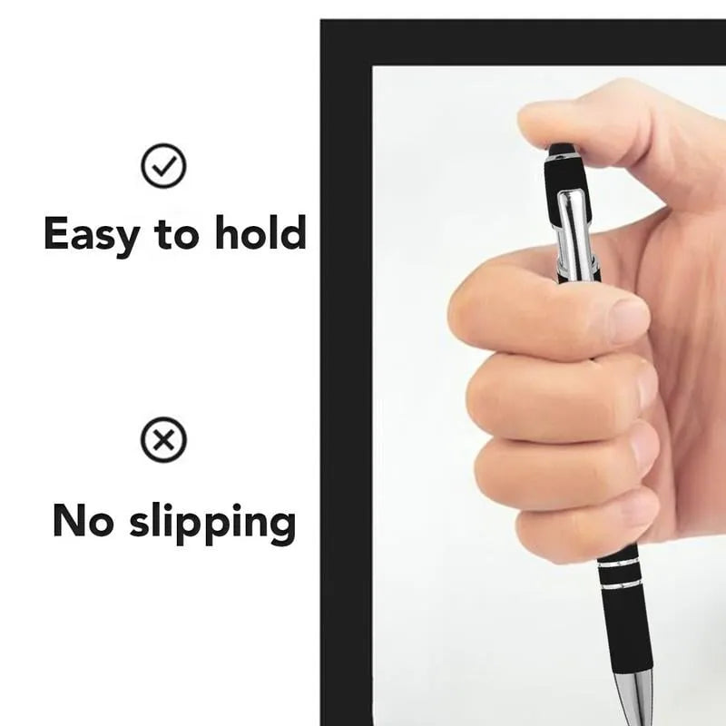 🔥Siste dags kampanje 48 % RABATT💝Morsomme stresslindrende sitater i metall med kulepenner (7 deler) | 🎁Julegavebytte til kontoret