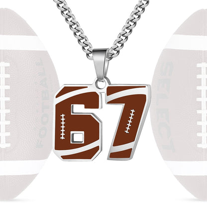 67 Number Pendant Necklace – Et statement-smykke for alle fashionistaer