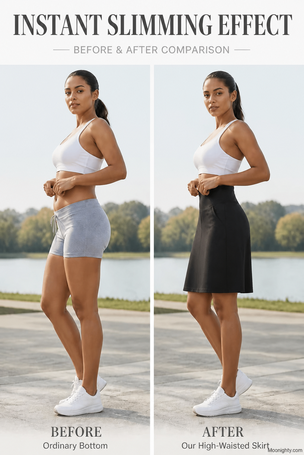 🌟🎁Anti-gnaging Active Skort – Supermyk og komfortabel🔥