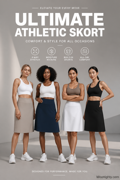 🌟🎁Anti-gnaging Active Skort – Supermyk og komfortabel🔥