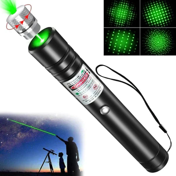 🔦Rødt og grønt enkeltpunktslaserlys