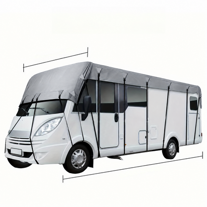 🎃Halloween-tilbud 50 % RABATT!🚐Taktrekk til campingvogn og bobil – 210D Oxford med sikre, justerbare stropper