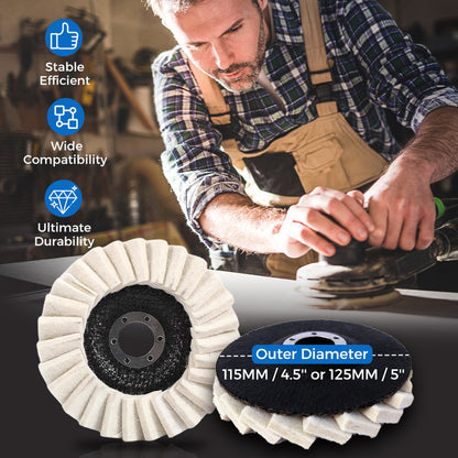 🎄✨Julesalg: 48 % rabatt for alltid! Rustfritt stål med speilfinish Magic🛠️ Det ultimate poleringsverktøyet for vinkelslipere Fjern riper, gjenoppliv metallets sjelfulle glans.🔨