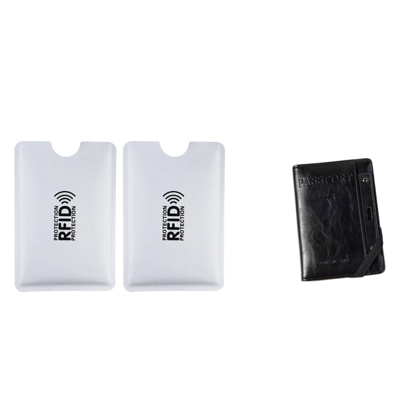 RFID-blokkerende ermer for kredittkort