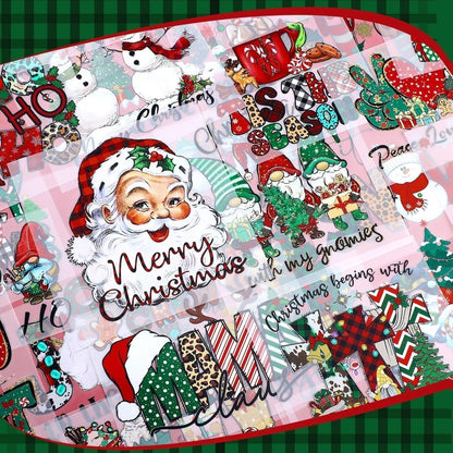 🎄Julemysteri DTF-overføringspakke – Trykkklare juledesign | Julenisse, reinsdyr, pepperkaker og festlig grafikk for t-skjorter, vesker og DIY-gaver🎄