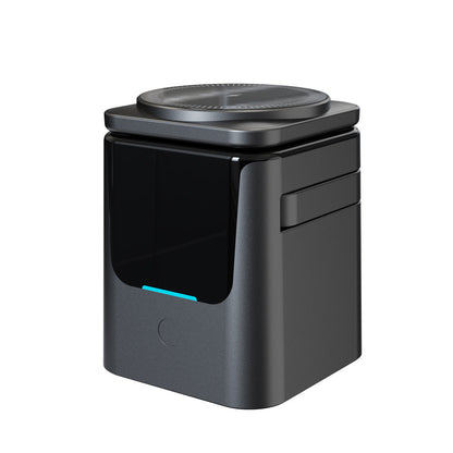 3-i-1 sammenleggbart magnetisk trådløst ladestativ