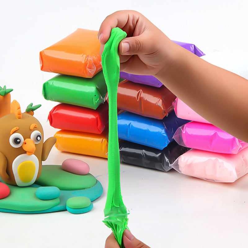 🎨 KJØP 2, FÅ 1 GRATIS! 🎁 36-farget ultralett leire – trygg, giftfri og myk – perfekt for barnas kreativitet og håndverksprosjekter 🌈