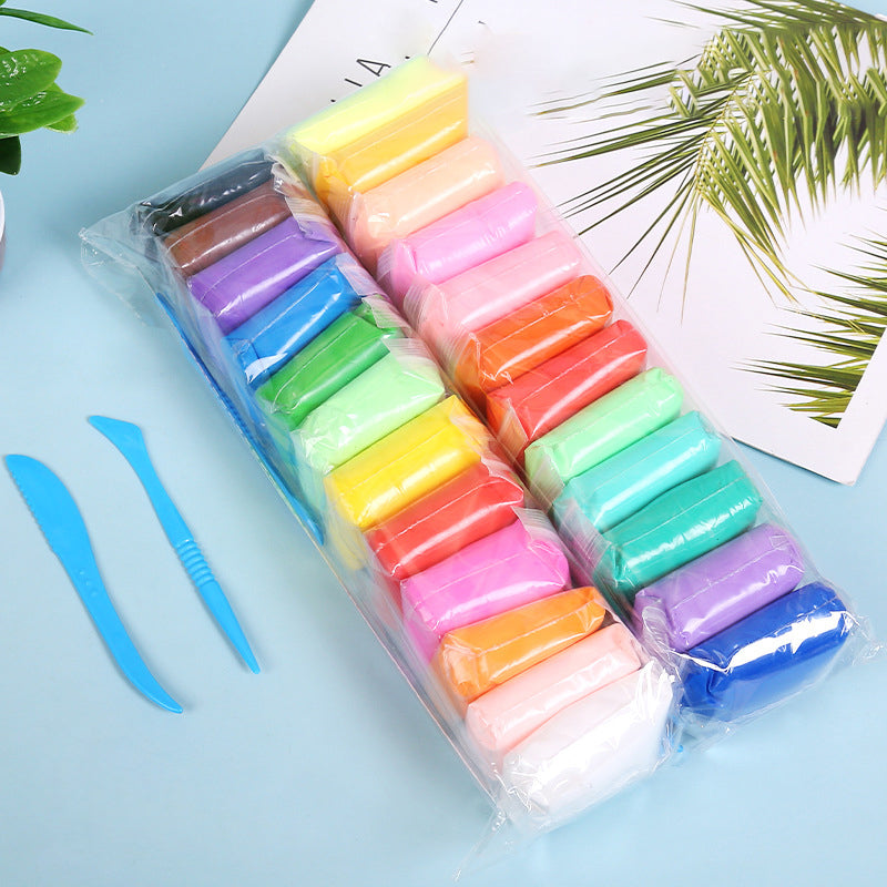 🎨 KJØP 2, FÅ 1 GRATIS! 🎁 36-farget ultralett leire – trygg, giftfri og myk – perfekt for barnas kreativitet og håndverksprosjekter 🌈