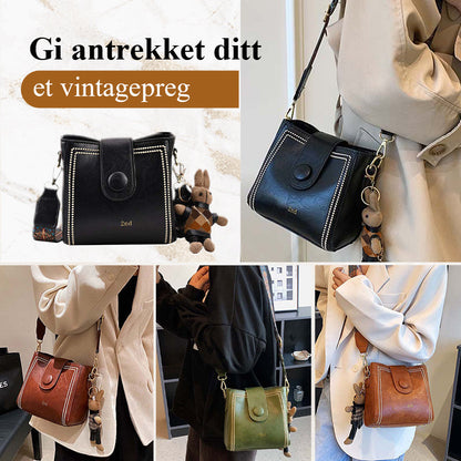 ⏰ 49 % rabatt på den siste dagen ⏰Vintage moteveske med justerbar bredere skulderreim