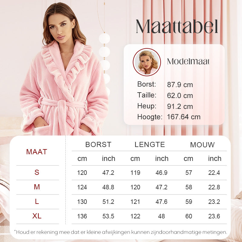 🔥✨Myk og luftig badekåpe 🧖♀️ – Hudvennlig stoff, behagelig varme etter dusjing