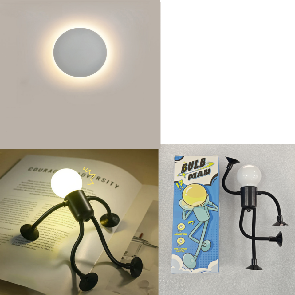 48 % RABATT!! 🌟Moderne runde LED-vegglamper
