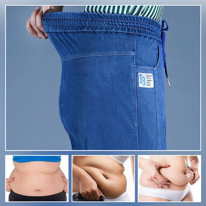 ⏳Begrenset tidsbegrenset 48 % rabatt!!💕👖Høy midje, ultra-elastiske mom jeans