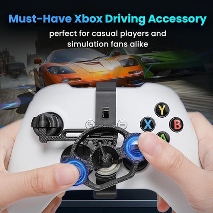 ❄️Summerfresh 50 % RABATT!🎮Mini-rattkontrolltilbehør – Klipsbar racingtilbehør for PS5 og Xbox Series X|S