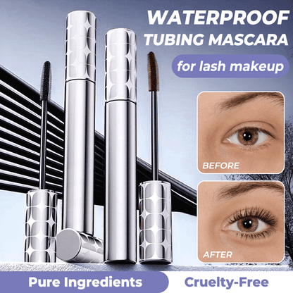 🔥Begrenset tilbud: Kjøp 2 få 1 gratis⚡Tubing Mascara i Svart og Brun, 2-pakking for øyevimpemakeup