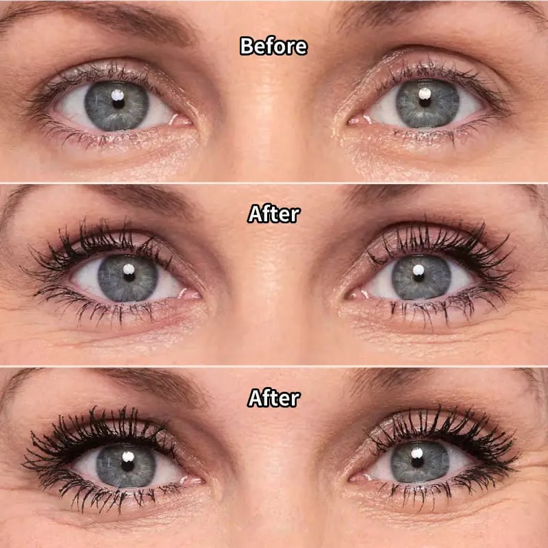 🔥Begrenset tilbud: Kjøp 2 få 1 gratis⚡Tubing Mascara i Svart og Brun, 2-pakking for øyevimpemakeup