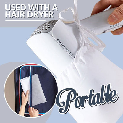 Dunjakke hurtigtørkende veske