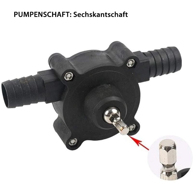 💦 KJØP 2, FÅ 1 GRATIS! ✨ Selvsugende vannpumpe for driller, 1,2 m³/t 🔋
