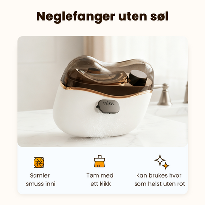 🔥 SISTE DAGS KAMPANJE - 48 % RABATT 🔥💅2-i-1 elektrisk negleklipper og poleringsapparat